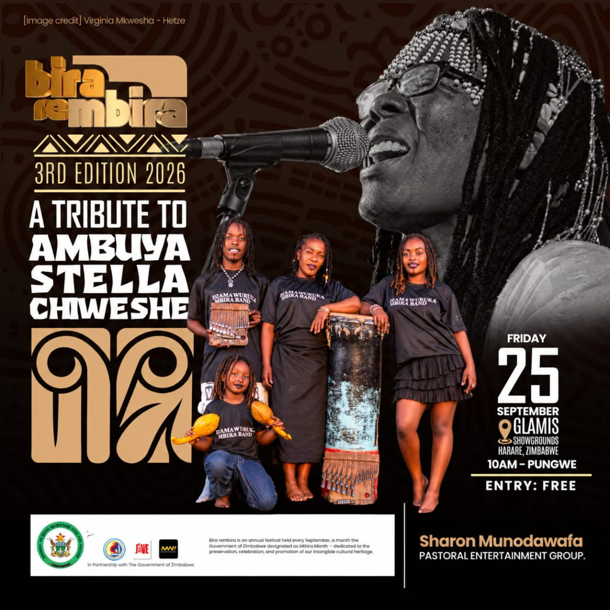 Priscila Wadyewata and Dzamawuruka Mbira Band