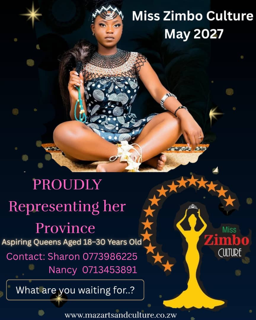 Miss Zimbo Culture 2027: Apply Now for Zimbabwe's Heritage Pageant