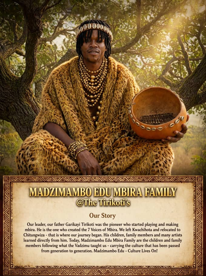 Madzimambo Edu Mbira Family: The Tirikoti's Official Profile